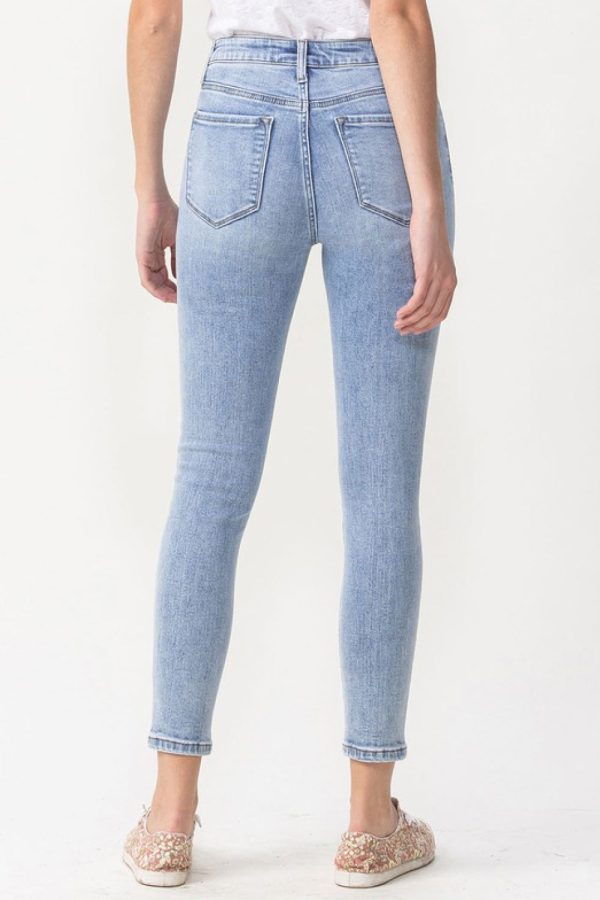 Lovervet Full Size Talia High Rise Crop Skinny Jeans - Image 2