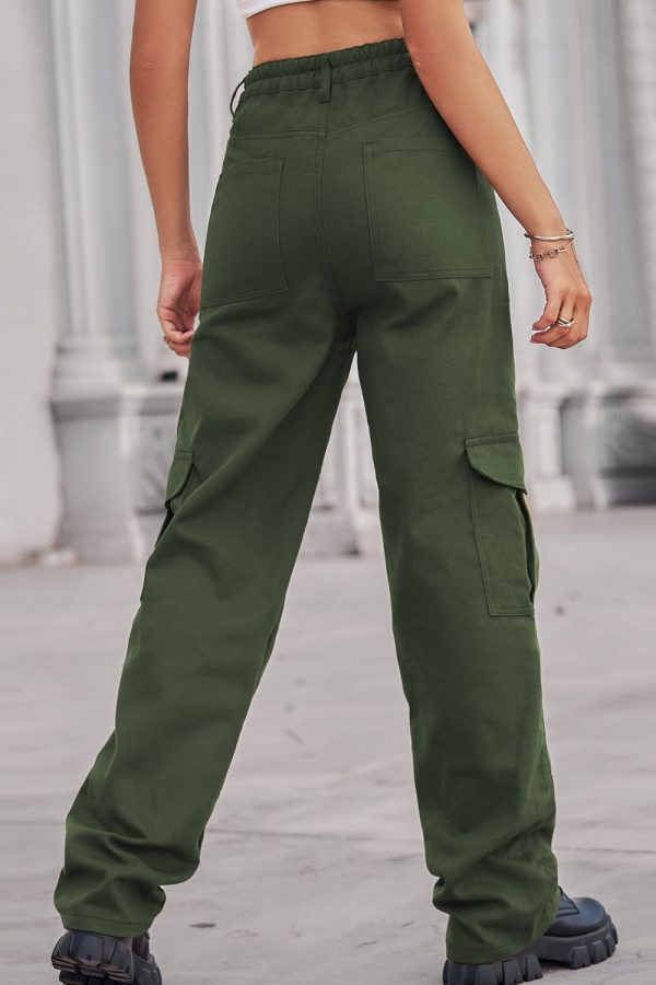 Baeful Long Straight Leg Jeans with Pockets - Image 16