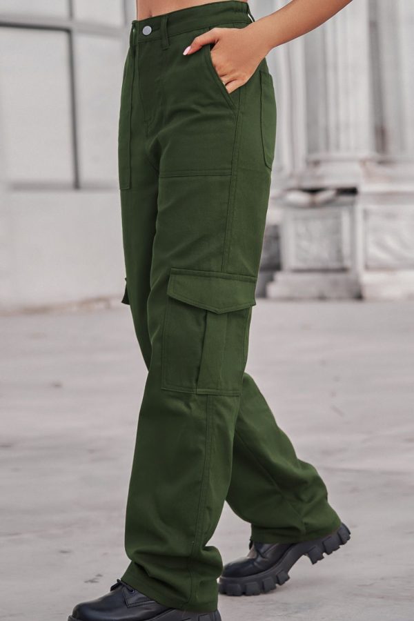 Baeful Long Straight Leg Jeans with Pockets - Image 15