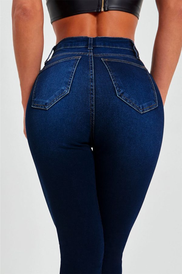 Buttoned Skinny Jeans - Image 8