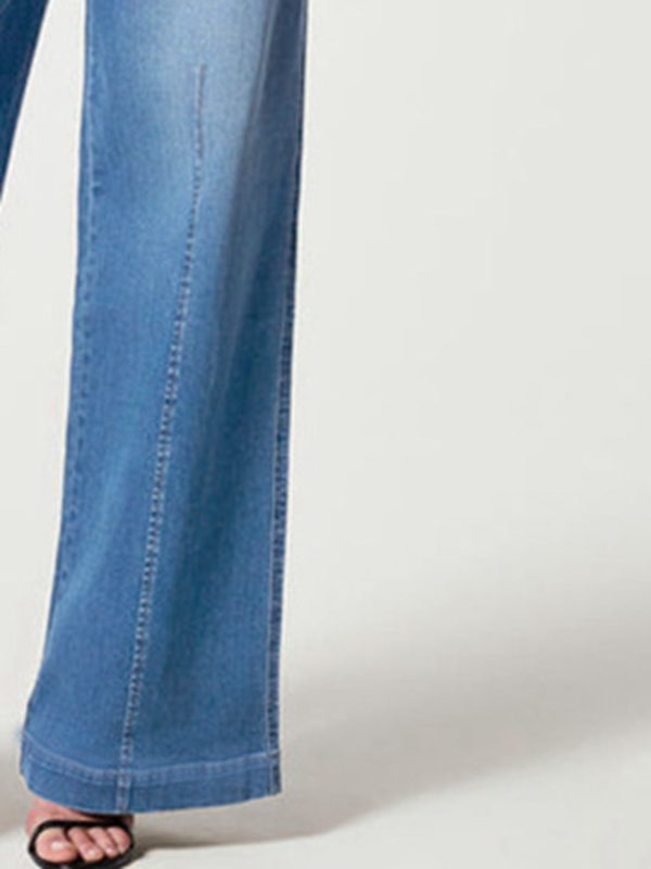 Wide Leg Long Jeans - Image 6