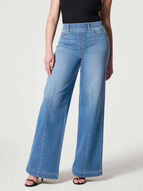 Wide Leg Long Jeans - Image 4