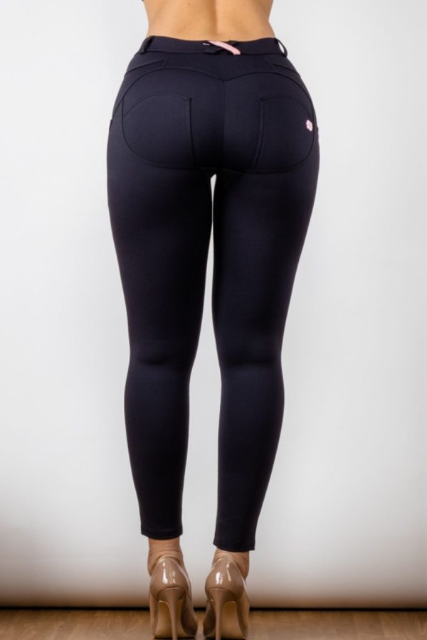 Baeful Buttoned Skinny Long Jeans - Image 2