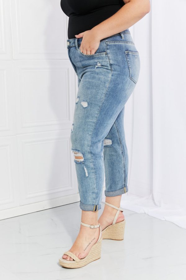 Vervet by Flying Monkey Let You Go Full Size Distressed Jeans - Image 7