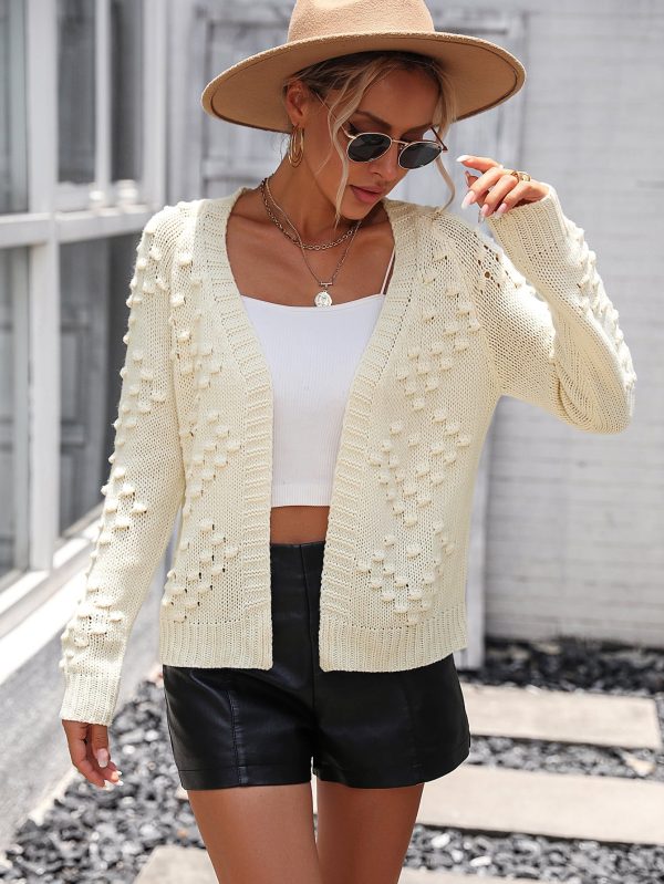 Open Front Long Sleeve Cardigan - Image 5
