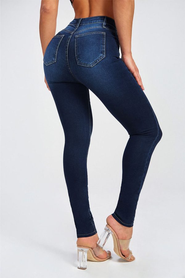 Buttoned Skinny Jeans - Image 7