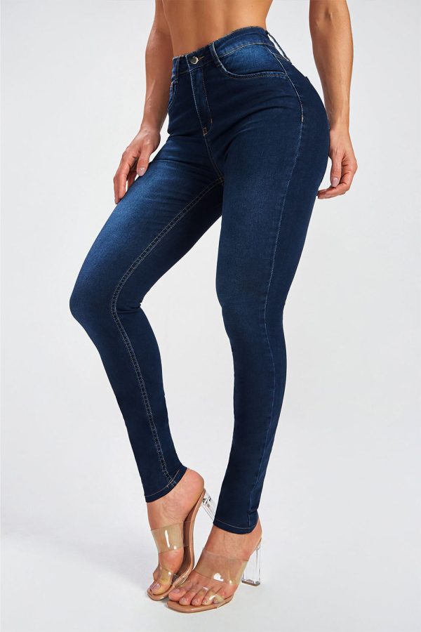 Buttoned Skinny Jeans - Image 6