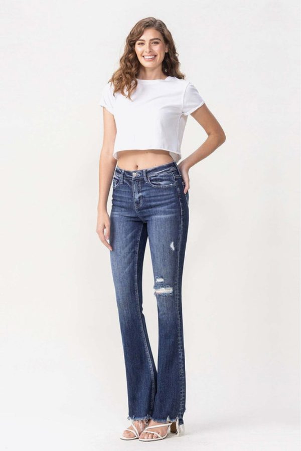 Vervet by Flying Monkey Luna Full Size High Rise Flare Jeans - Image 2