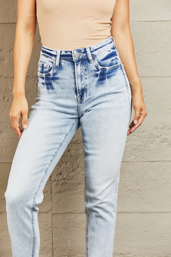 BAYEAS High Waisted Accent Skinny Jeans - Image 4