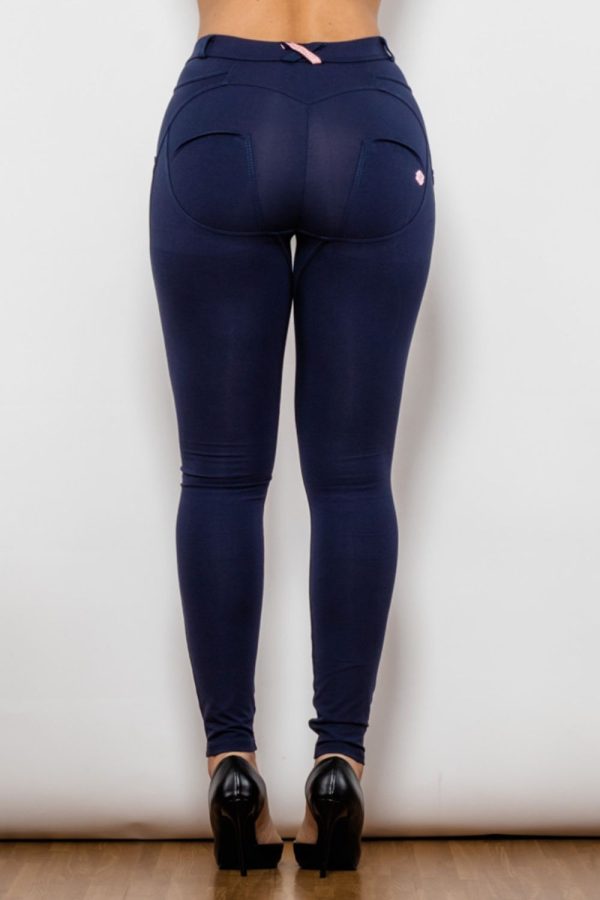 Baeful Buttoned Skinny Long Jeans - Image 2