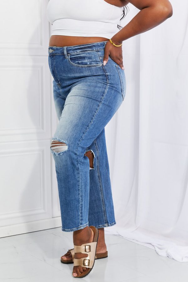 RISEN Full Size Emily High Rise Relaxed Jeans - Image 7