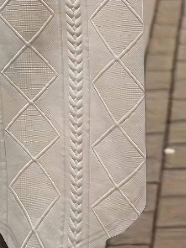 Solid Fashion Textured Open Front Hoodie Stylish ThighLength Coat - Image 6
