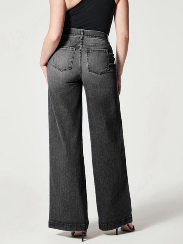 Wide Leg Long Jeans - Image 8