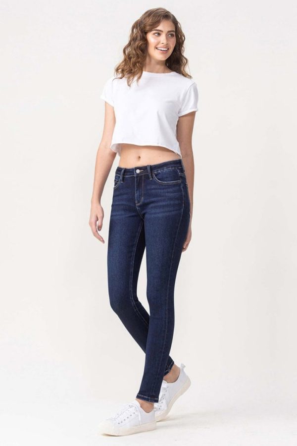 Vervet by Flying Monkey Sequoia Full Size Midrise Ankle Skinny Jeans - Image 2