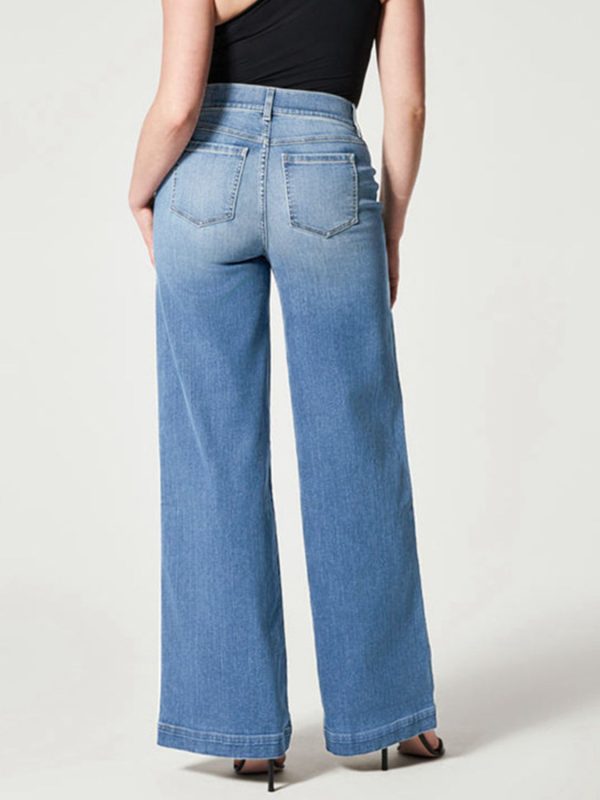 Wide Leg Long Jeans - Image 5