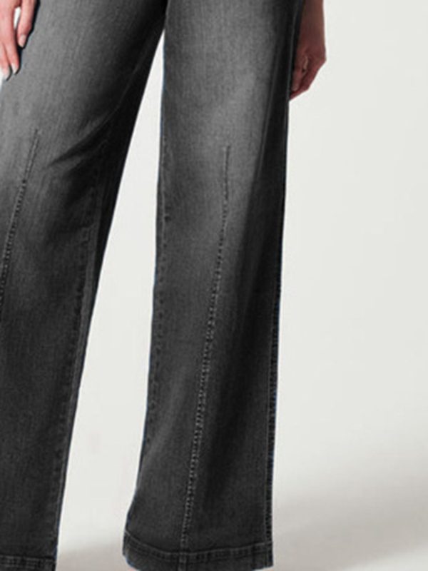 Wide Leg Long Jeans - Image 9