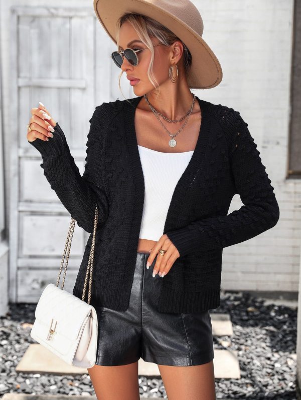 Open Front Long Sleeve Cardigan - Image 13