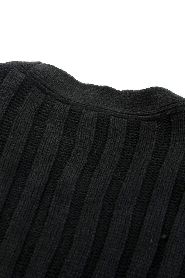 Cozy Cable Knit Button-Front Long Sleeve Cardigan - Image 29