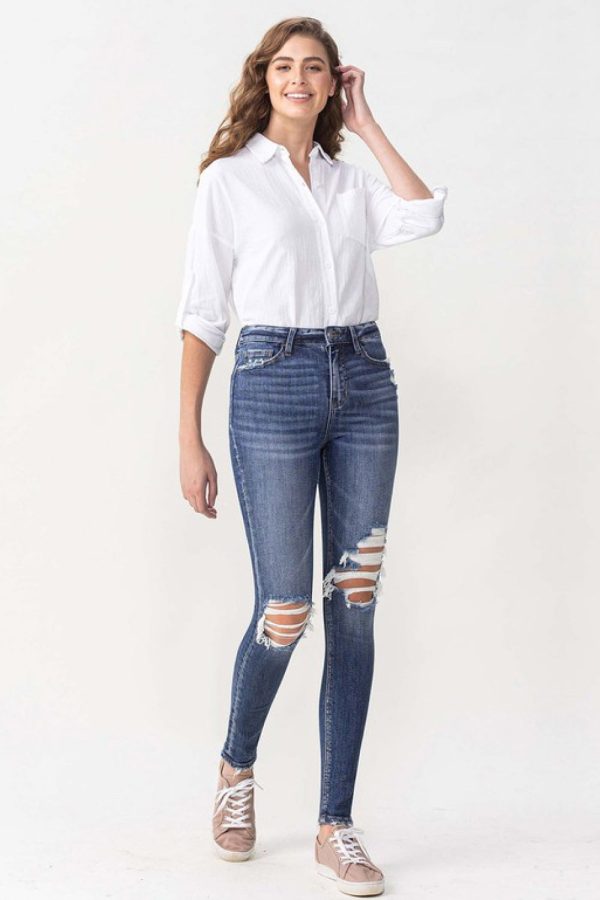 Lovervet Hayden Full Size High Rise Skinny - Image 3