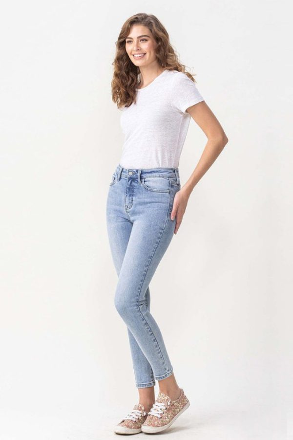 Lovervet Full Size Talia High Rise Crop Skinny Jeans - Image 3