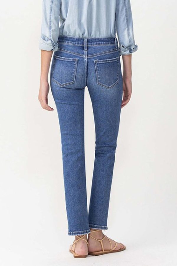 Lovervet Full Size Maggie Midrise Slim Ankle Straight Jeans - Image 2