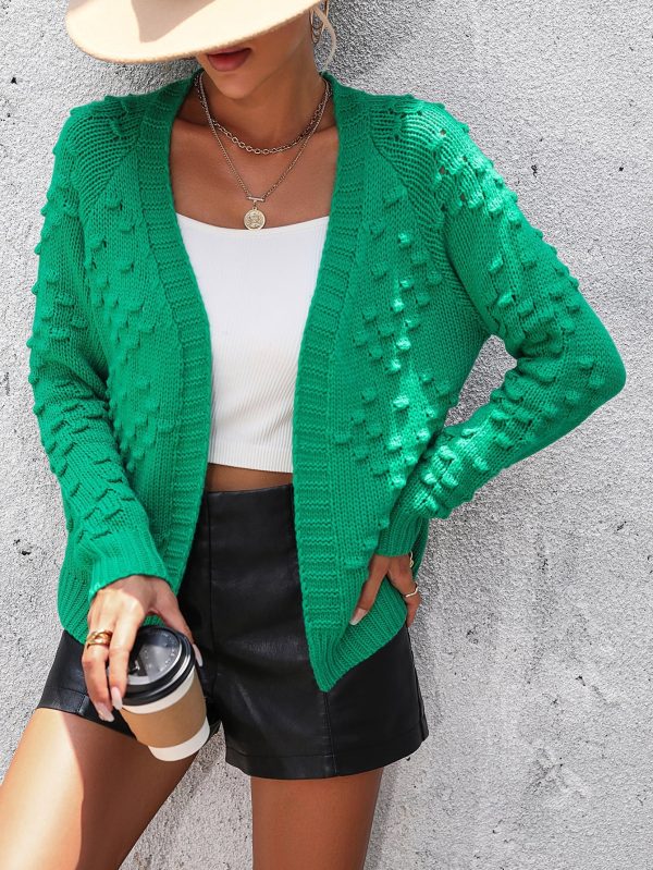 Open Front Long Sleeve Cardigan - Image 4