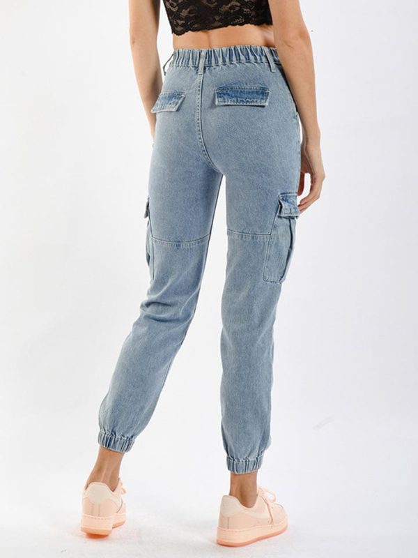 Full Size Buttoned Jeans - Image 2