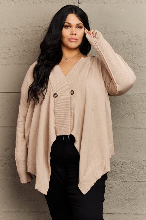 HEYSON Warm Me Up Full Size Hooded Cardigan - Image 2