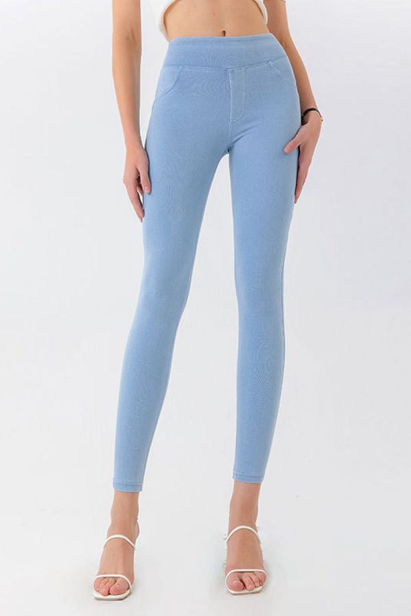 High Waist Skinny Jeans - Image 10