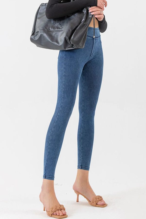 High Waist Skinny Jeans - Image 13