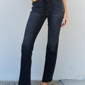 Judy Blue Amber Full Size High Waist Slim Bootcut Jeans