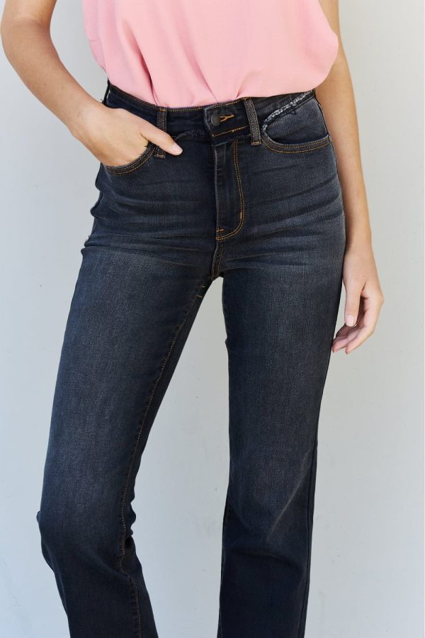Judy Blue Amber Full Size High Waist Slim Bootcut Jeans - Image 4