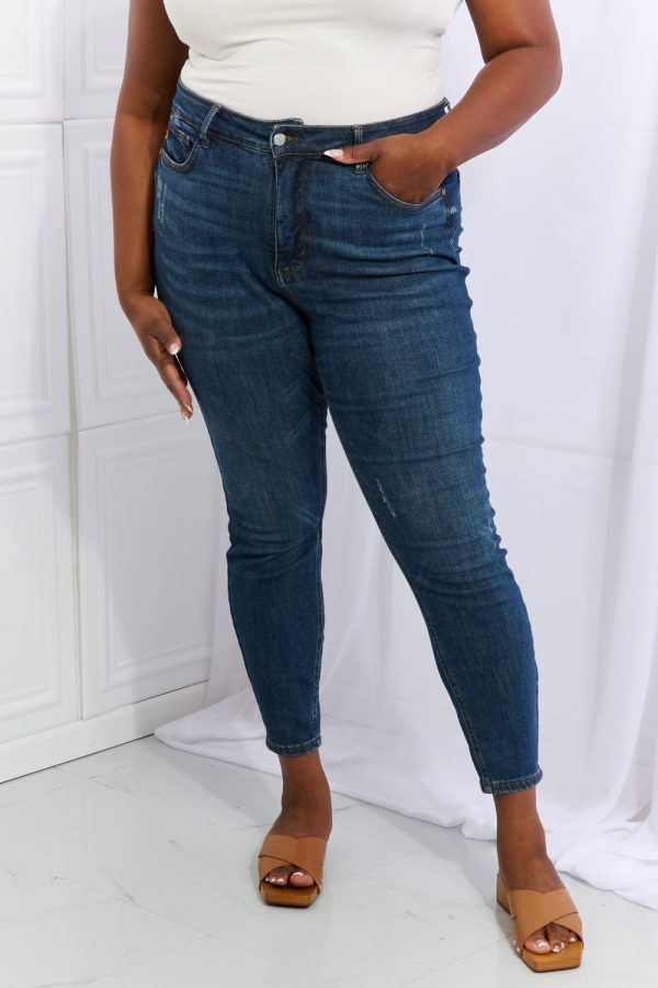 Judy Blue Emily Full Size High Waisted Tummy Control Skinny Jeans - Image 10