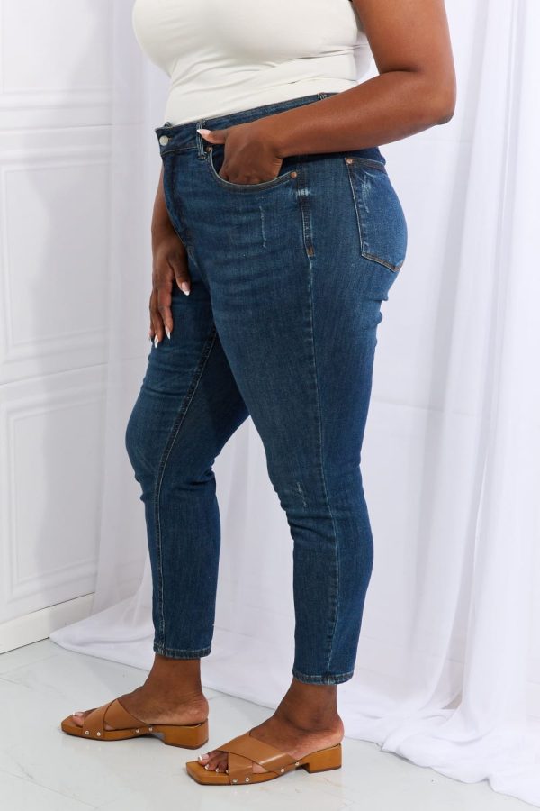 Judy Blue Emily Full Size High Waisted Tummy Control Skinny Jeans - Image 3