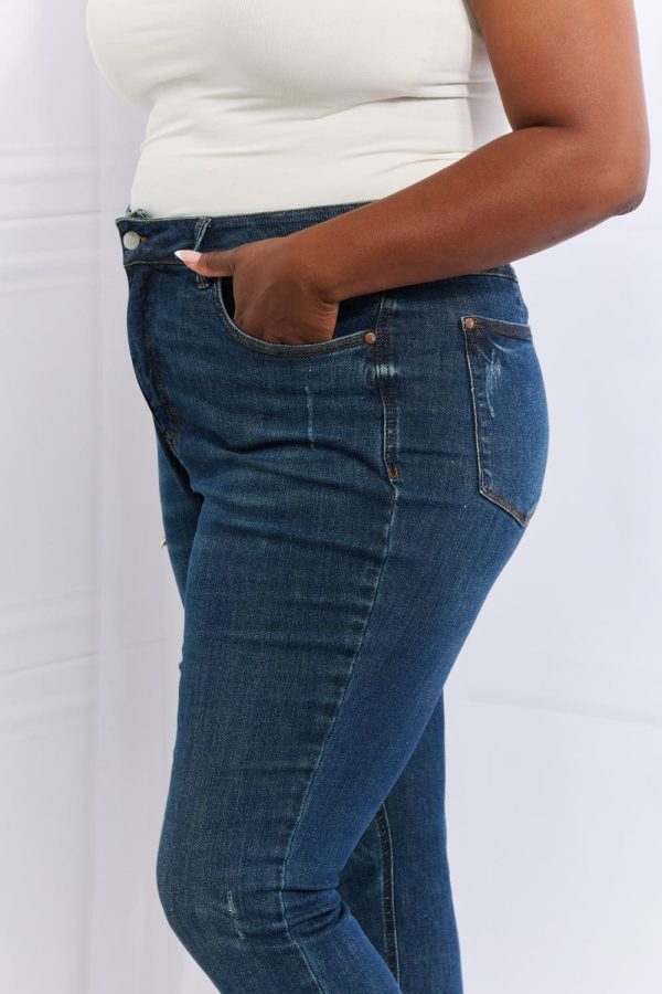 Judy Blue Emily Full Size High Waisted Tummy Control Skinny Jeans - Image 4