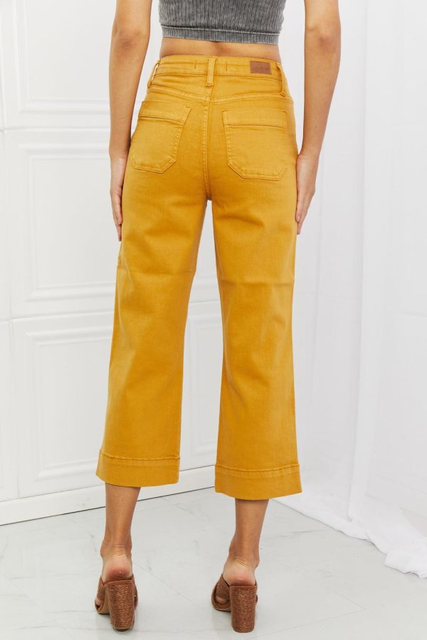 Judy Blue Jayza Full Size Straight Leg Cropped Jeans - Image 2