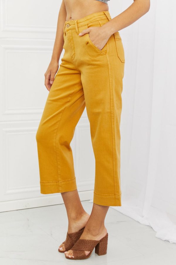 Judy Blue Jayza Full Size Straight Leg Cropped Jeans - Image 3