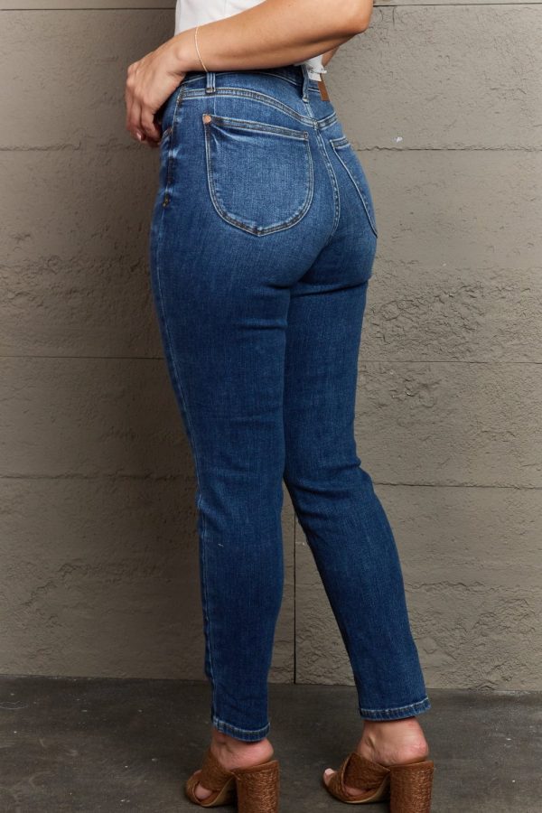 Judy Blue Taylor Full Size High Waist Shield Back Pocket Slim Fit Jeans - Image 9