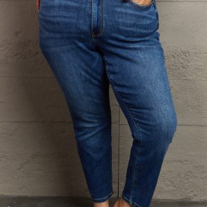 Judy Blue Taylor Full Size High Waist Shield Back Pocket Slim Fit Jeans