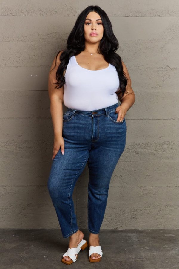 Judy Blue Taylor Full Size High Waist Shield Back Pocket Slim Fit Jeans - Image 5