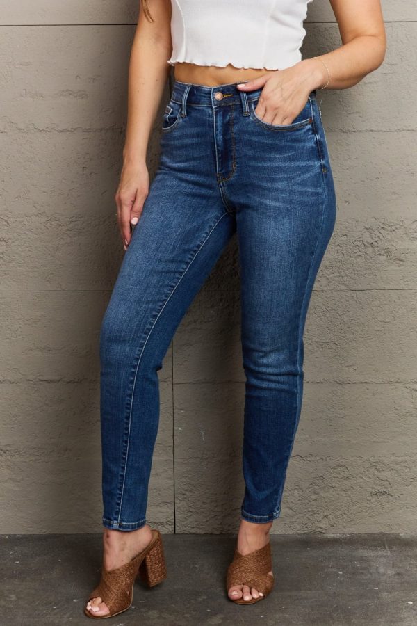 Judy Blue Taylor Full Size High Waist Shield Back Pocket Slim Fit Jeans - Image 7