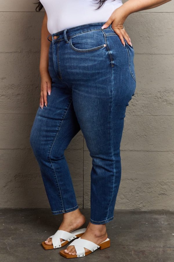 Judy Blue Taylor Full Size High Waist Shield Back Pocket Slim Fit Jeans - Image 4