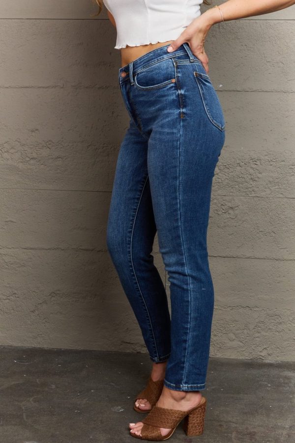 Judy Blue Taylor Full Size High Waist Shield Back Pocket Slim Fit Jeans - Image 8