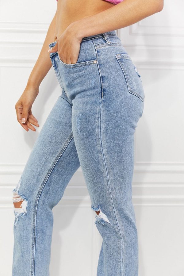 Kancan Abby High Rise Slim Straight Jeans - Image 5