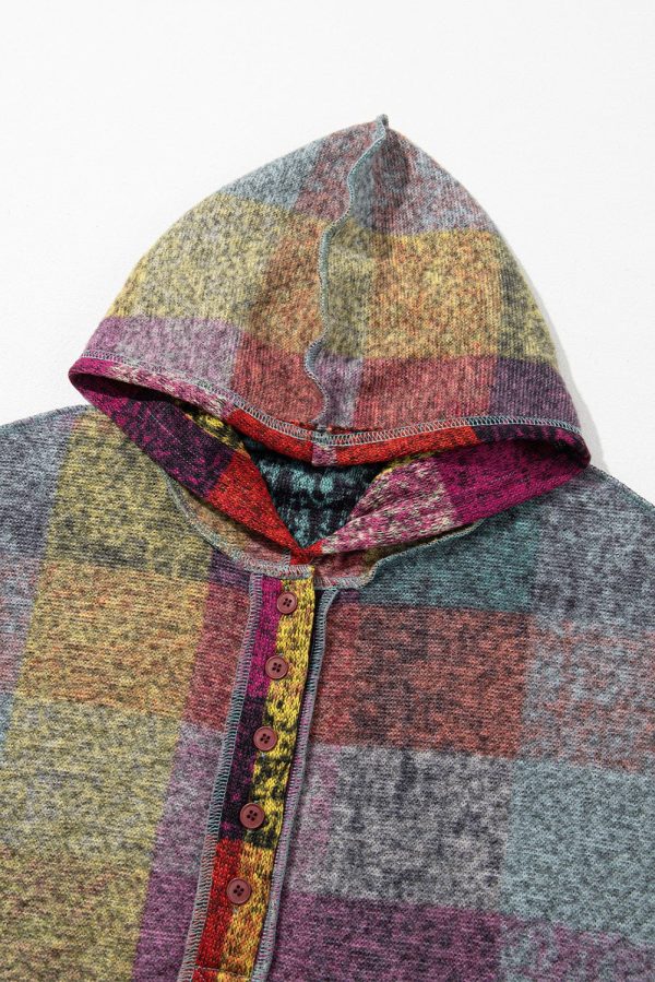 Striped Woolen Commuter Cardigan in Multicolor Print - Image 19