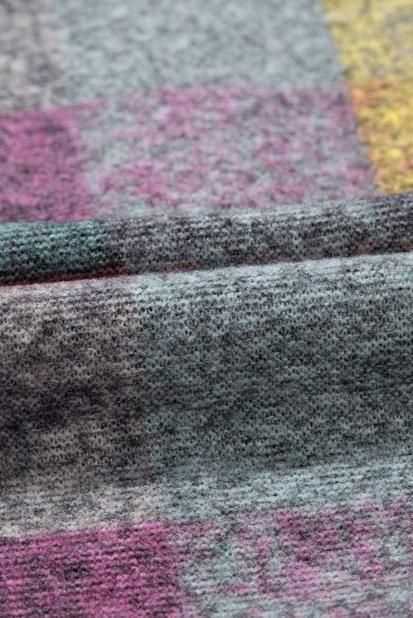 Striped Woolen Commuter Cardigan in Multicolor Print - Image 25