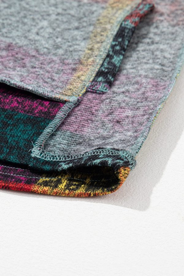 Striped Woolen Commuter Cardigan in Multicolor Print - Image 23